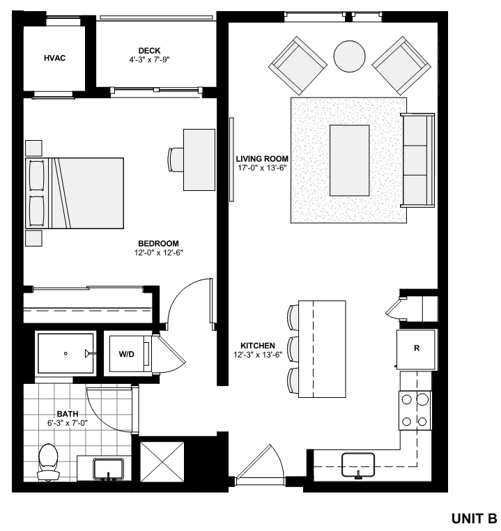 One Bedroom Apartments